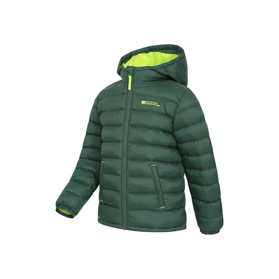 Mountain Warehouse Childrens/Kids Seasons II Padded Jacket (Khaki Green) - Image 3