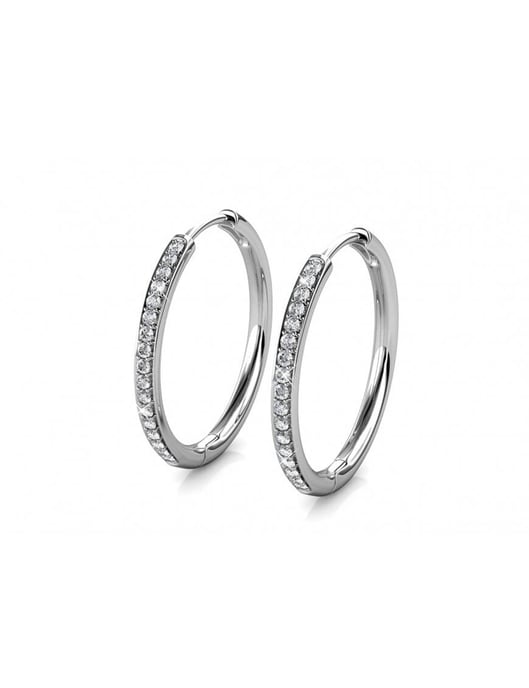 Pendientes Chic - Plata y Cristal - Image 5