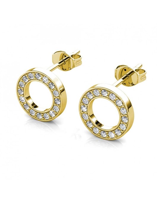 Pendientes Ophir - Oro y Cristal - Image 4