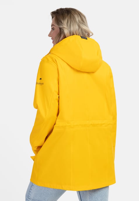 Schmuddelwedda raincoat women yellow - Image 4