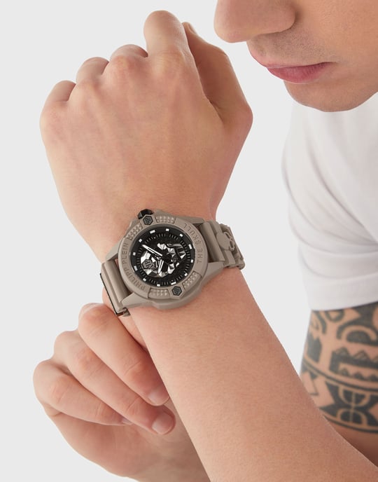 Reloj de hombre taupe Ecocerámico The $kull de Philipp Plein PWUBA0323 - Image 3
