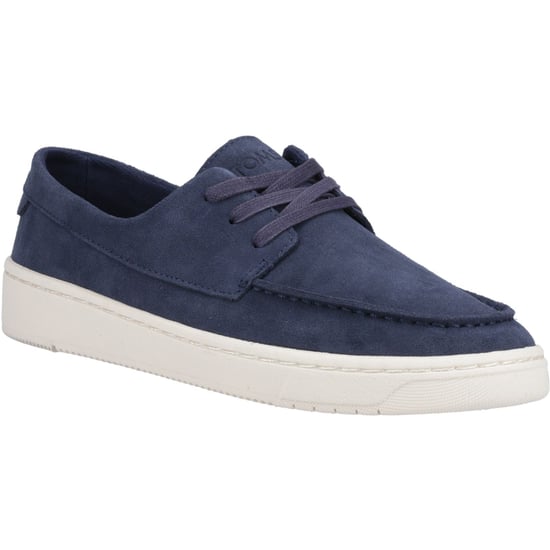 TOMS TRVL Lite London 100% Cow Men's Navy Lace-Up Shoes - Image 1
