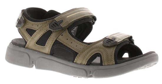 Hush Puppies Mens Sandals Walking Castro Touch Fastening green - Image 1