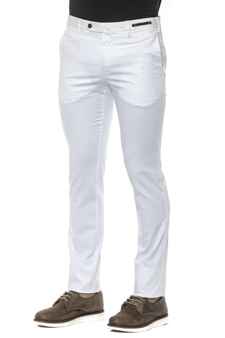 PT Torino Jeans y Pantalón de Algodón Blanco para Hombre - Image 2