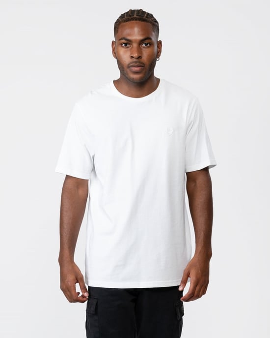 Lyle & Scott Tonal Eagle camiseta blanca - Image 1