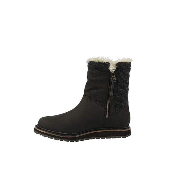Helly Hansen Seraphina Slip-On Black Smooth Leather Womens Boots 112 58.991