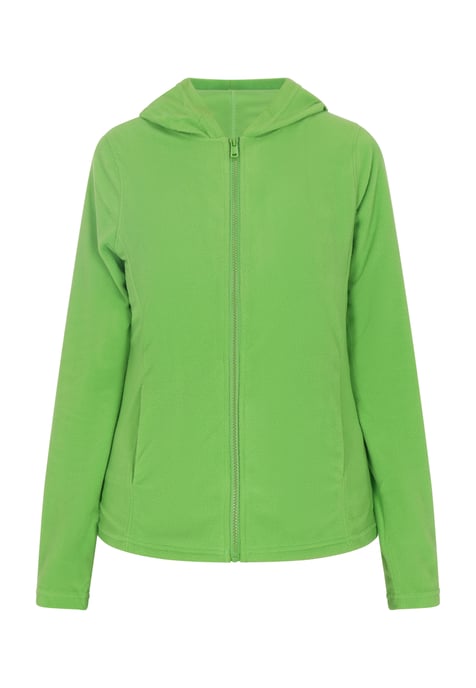 Mymo fleece jacket women green - Image 1
