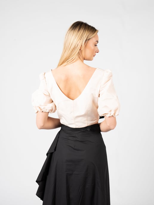 Pinko Top Telsen de mujer rosado - Image 4