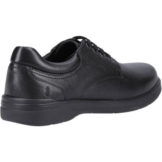 Hush Puppies Marco Leather Men's Black Lace-Up Shoes - Image 2