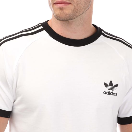 CAMISETA MODA HOMBRE 3-STRIPES TEE BLANCO - Image 3