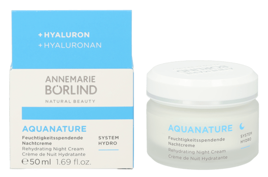 Annemarie Borlind Aquanature Rehydrating Night Cream 50 ml - Image 1