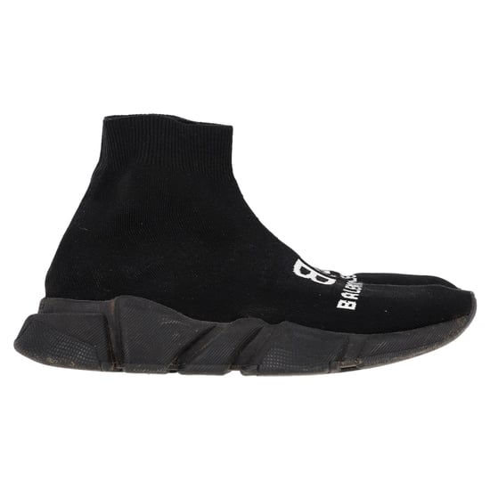 Balenciaga Speed Trainer in Black Polyester - Image 1
