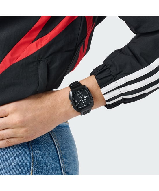 Adidas Originals Retro Wave Two Chrono Unisex's Black Watch AOSY24533 - Image 5
