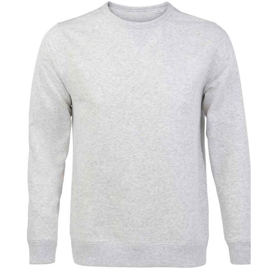 SOLS Mens Sully Heather Sweatshirt (Ash Heather) - Image 1