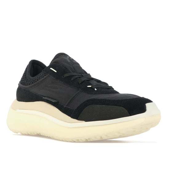 Men's Y-3 Ajatu Run Trainers in Black Cream