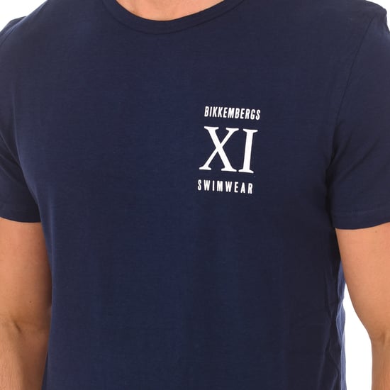 Camiseta de hombre de cuello redondo y manga corta BKK1MTS05 - Image 2