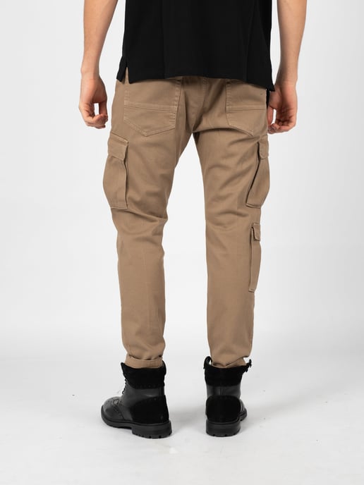 Pantalón Xagon Cargo Hombre Beige - Image 4