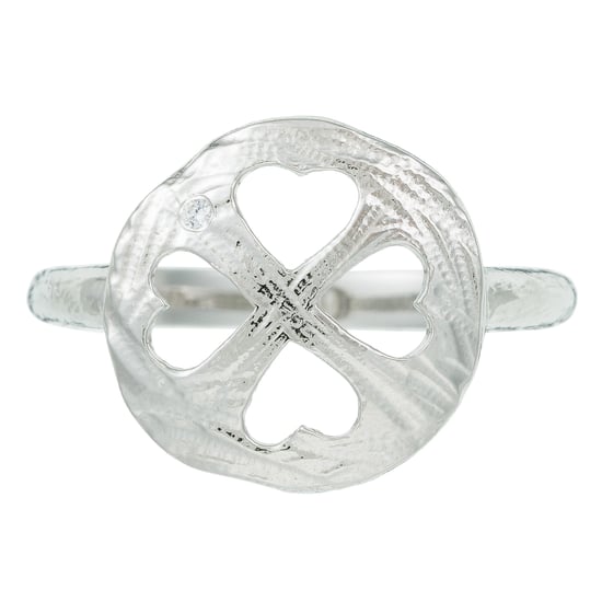 Orphelia Women's 925 Sterling Silver Ring - Silver ZR-3923 - Image 3