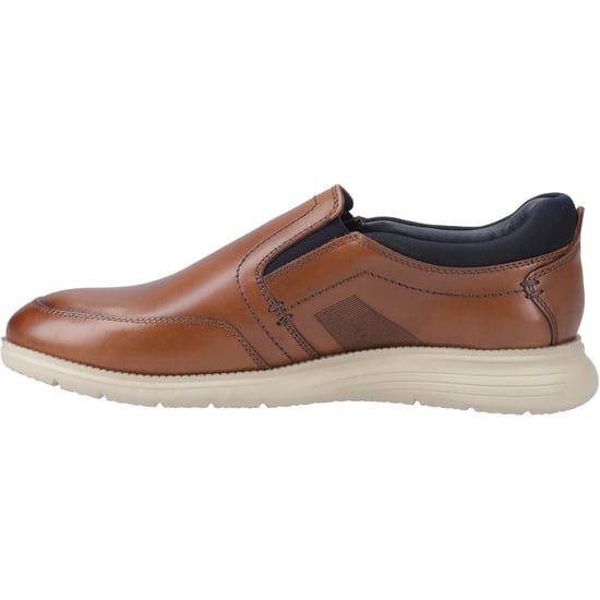 Pod Holden Leather/Textile Men's Cognac Trainers - Image 4
