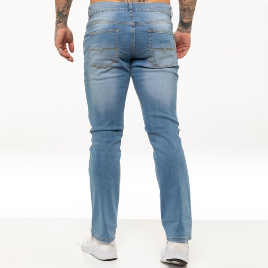 Kruze Vaqueros rectos elásticos para hombre - Image 3