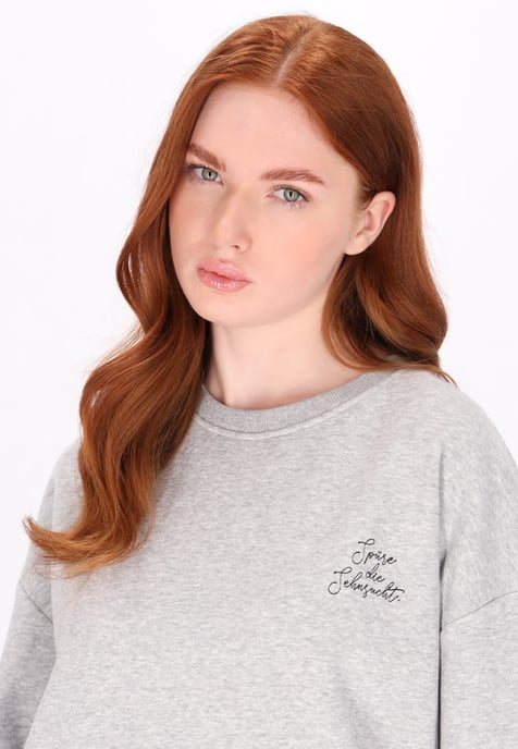 Dreimaster Sweatshirt women Grey melange - Image 5