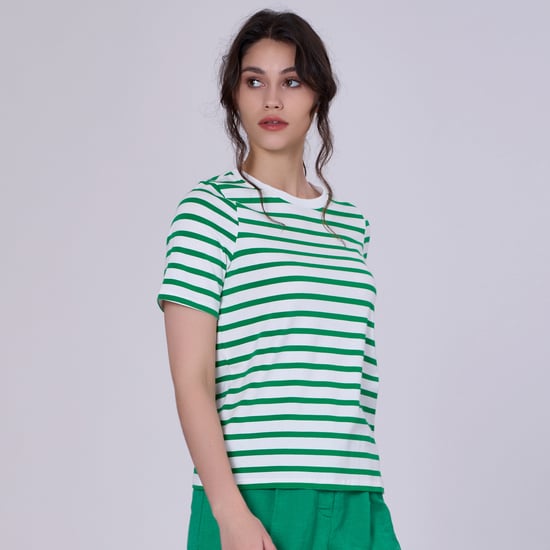 Stripes Cotton T-shirt - Image 5