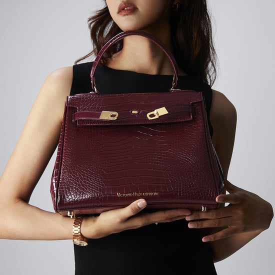 Victoria Hyde women's work bag shoulder bag in dark red - Image 2