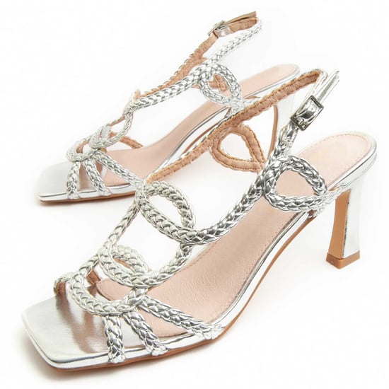 Sandalía de Tacón Montevita Sandal21 en Plata - Image 1
