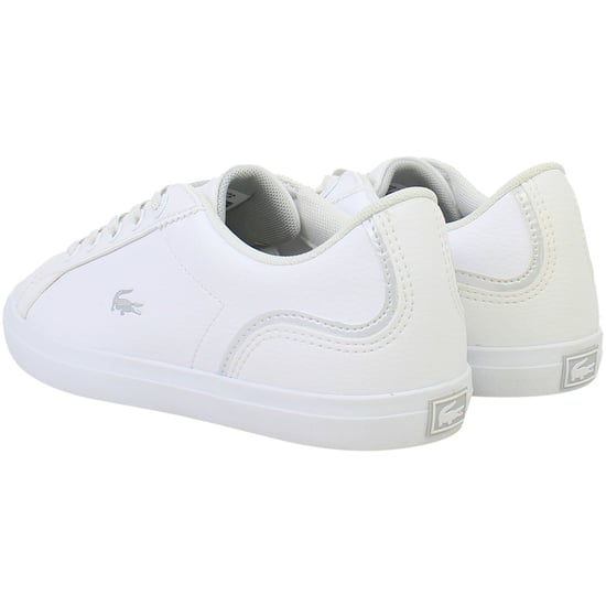 Lacoste Lerond 2223 1 JD Kids White Trainers - Image 3