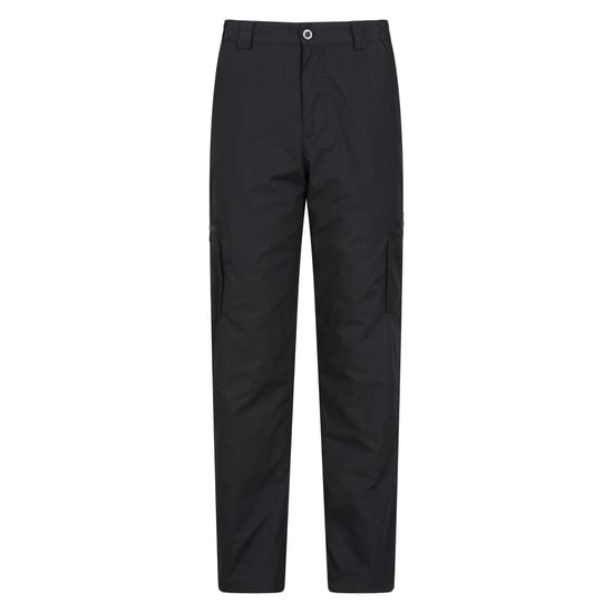 Mountain Warehouse Mens Trek II Long Winter Trousers (Jet Black) - Image 1