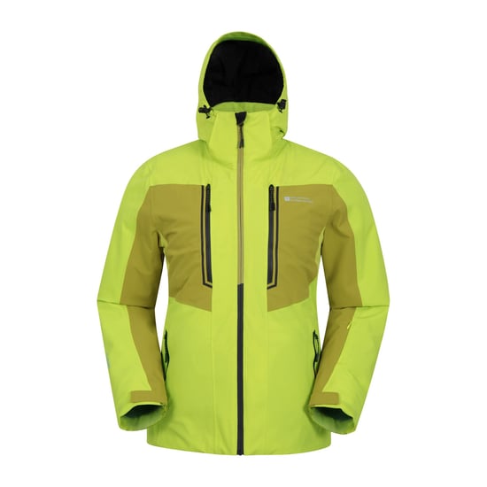 Mountain Warehouse Mens Phase Extreme Waterproof Ski Jacket (Green)
