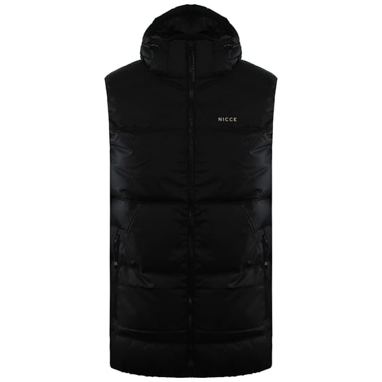 Nicce Expo Mens Black Gilet - Image 2