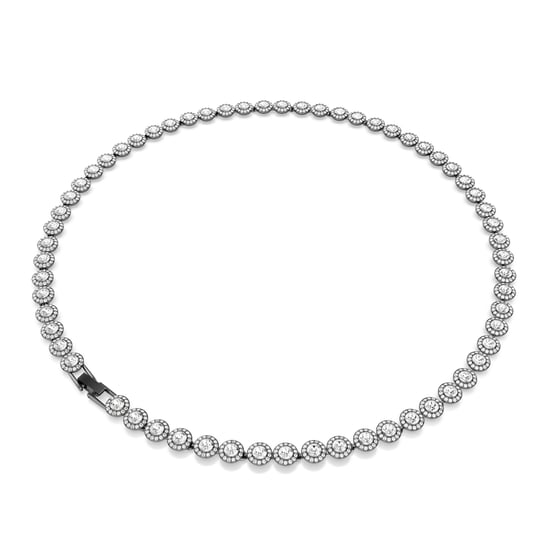 Swarovski 'Una' Women's Base Metal Necklace - Black 5681057 - Image 4