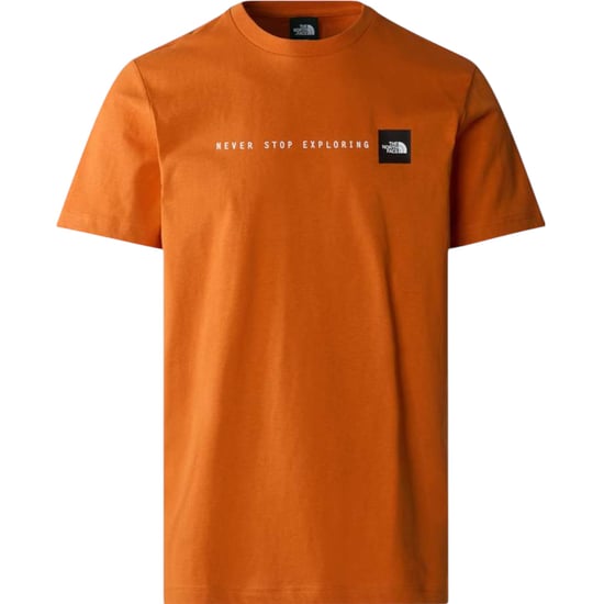 The North Face Men's Never Stop Exploring T-Shirt Orange