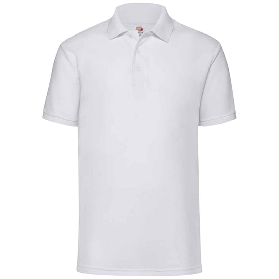 Fruit of the Loom Mens 65/35 Polo Shirt (White) - Image 1