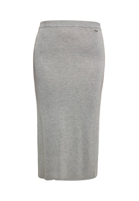 Dreimaster Skirt women light grey melange - Image 1