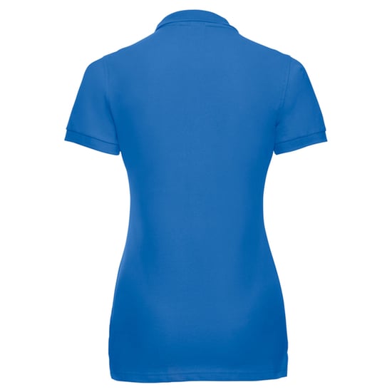 Russell Womens/Ladies Stretch Fitted Polo Shirt (Azure Blue) - Image 2