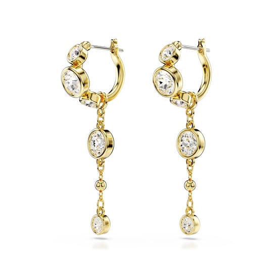 Swarovski 'Imber' Women's Gold Plated Metal Drop Earrings - Gold 5680097 - Image 3