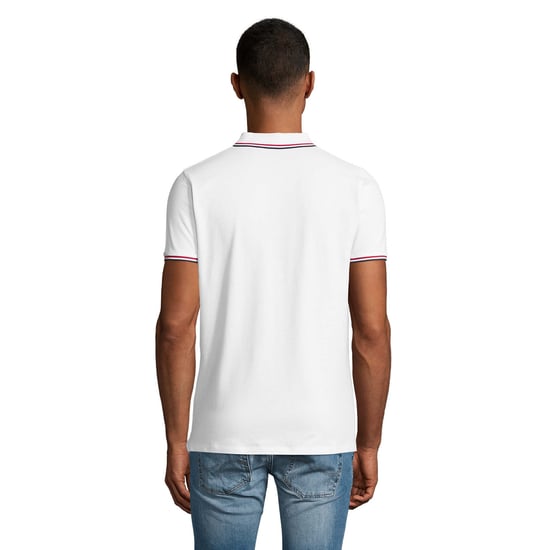 SOLS Mens Prestige Polo Shirt (White) - Image 2