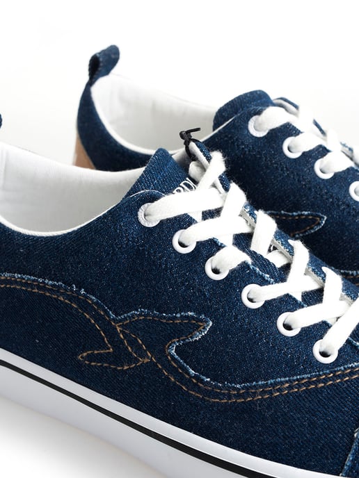 Trussardi Jeans Sneaker Hombre Azul - Image 5