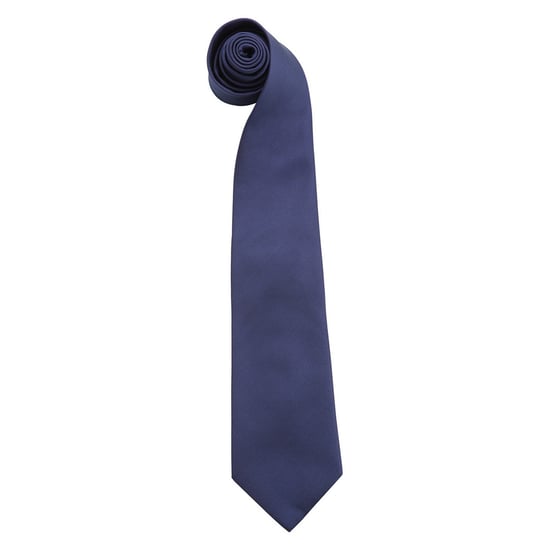Premier Mens Colours Fashion Tie (Navy) - Image 1