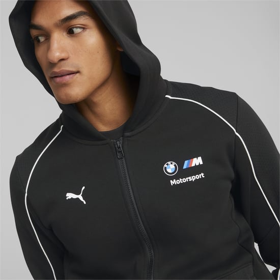 PUMA Mens BMW M Motorsport Hooded Sweat Jacket