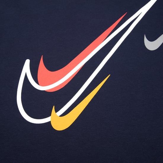 Nike Sportswear Men's Multi Swoosh Graphic Fleece Tracksuit Set, Navy
