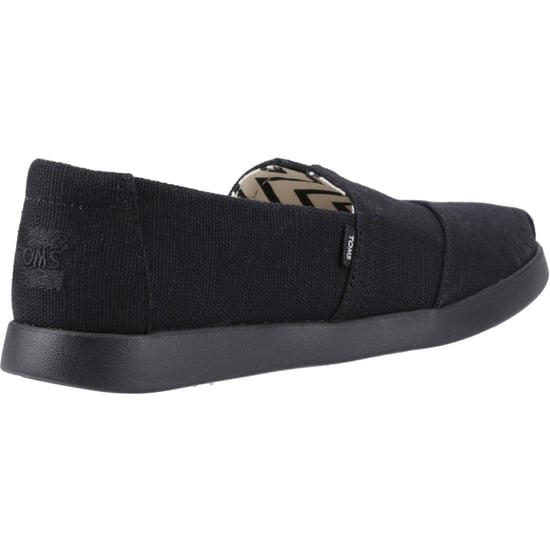 TOMS Alpargata Plus Jute Women's Black/Black Espadrilles - Image 2