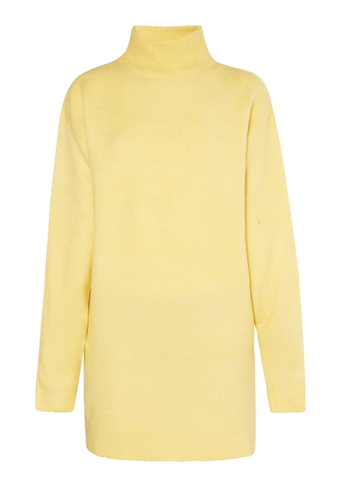 Mymo knitted dress women light yellow - Image 1