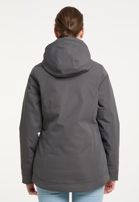 ICEBOUND Winter jacket women stone grey - Image 4