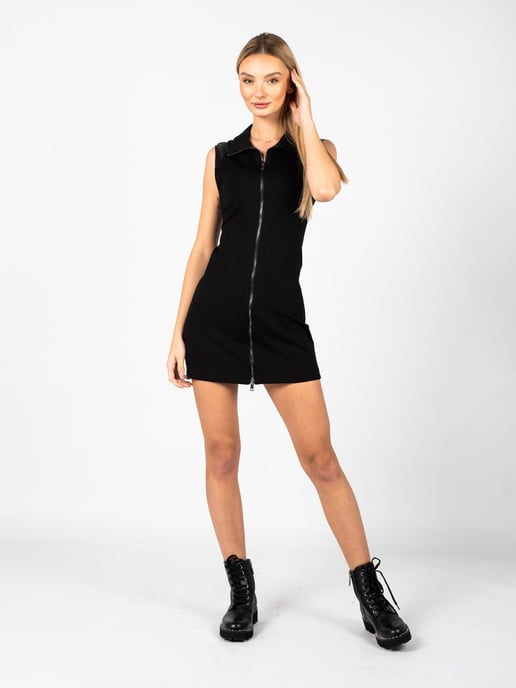 La Haine Inside Us Vestido LW600 de mujer negro - Image 2
