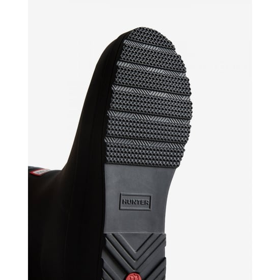Pantalón corto de goma para mujer Hunter Play Shearling Insulated en negro - Image 3