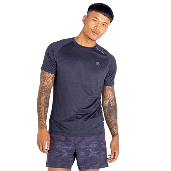 Dare 2B Mens Persist Marl T-Shirt (Black)