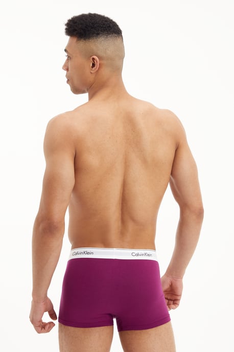 Calvin Klein Paquete de 3 Trunks Modernos de Algodón Elástico para Hombre - Image 2